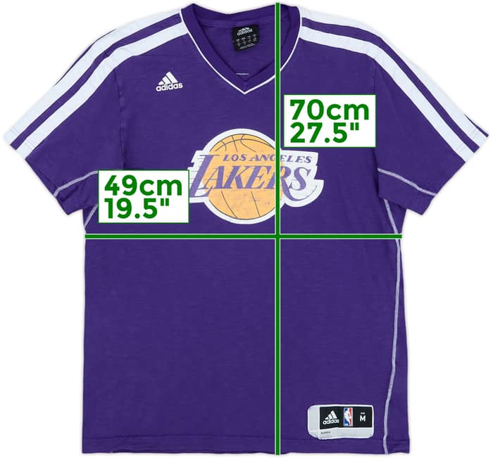 2012-13 LA Lakers Bryant #24 adidas Tee - 5/10 - (M)