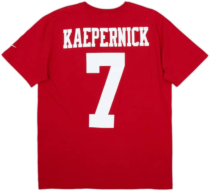 2013 San Francisco 49ers Kaepernick #7 Nike Tee - 9/10 - (L)