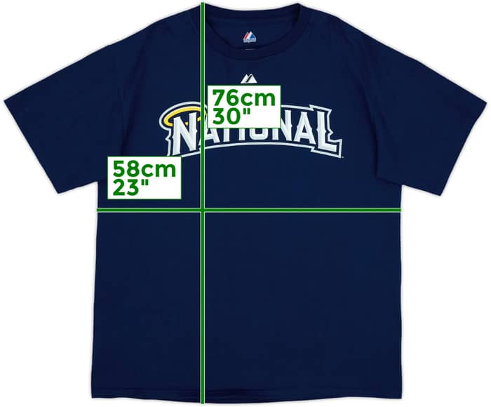 2010 MLB All-Star National Capps #55 Majestic Tee - 9/10 - (L)