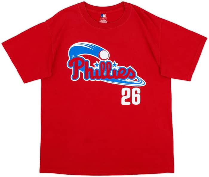 2009 Philadelphia Phillies Utley #26 MLB Tee - 7/10 - (M)