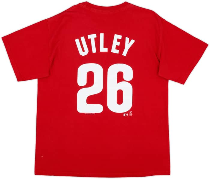 2009 Philadelphia Phillies Utley #26 MLB Tee - 7/10 - (M)