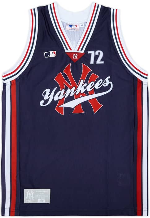 2000s New York Yankees #72 MLB Sleeveless Tee - 8/10 - (M.Boys)