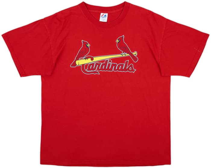 2004-07 St Louis Cardinals Carpenter #29 Majestic Tee - 7/10 - (XL)