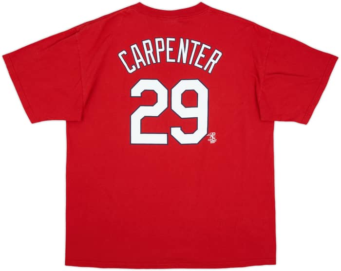 2004-07 St Louis Cardinals Carpenter #29 Majestic Tee - 7/10 - (XL)