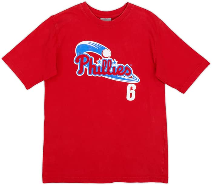 2009 Philadelphia Phillies Howard #6 MLB Tee - 6/10 - (M.Boys)