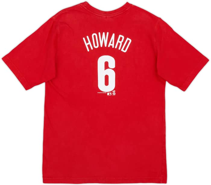 2009 Philadelphia Phillies Howard #6 MLB Tee - 6/10 - (M.Boys)