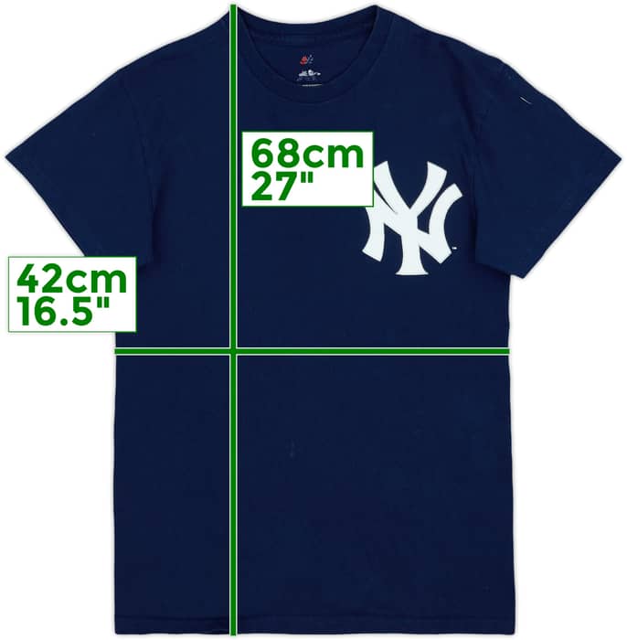 2014 New York Yankees McCann #34 Majestic Tee - 7/10 - (S)