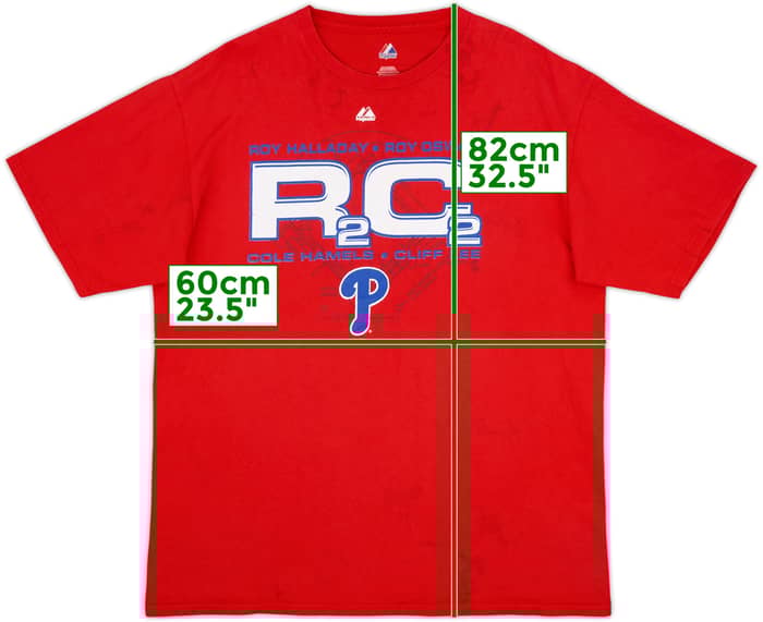 2010 Philadelphia Phillies Majestic Graphic Tee - 3/10 - (XL)