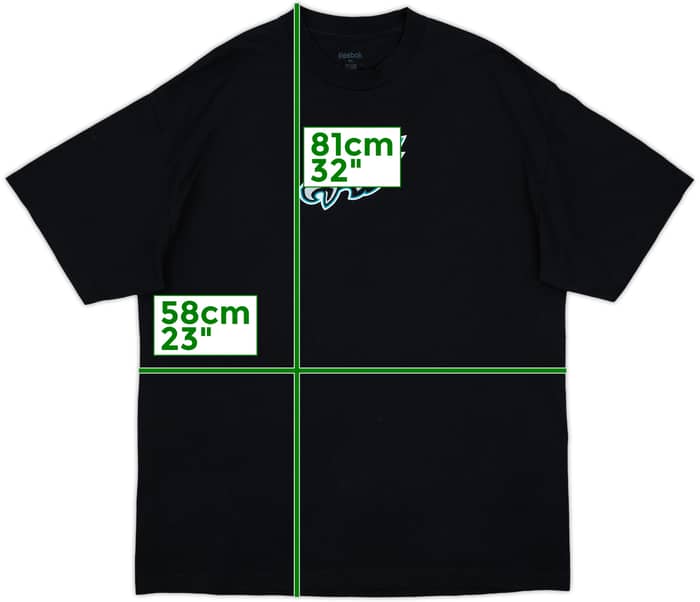 2009-11 Philadelphia Eagles Maclin #18 Reebok Tee - 8/10 - (XL)