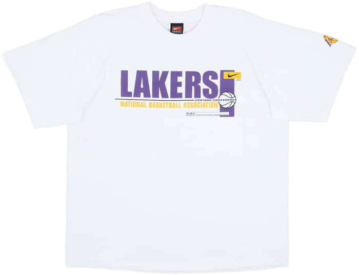 2000s LA Lakers Nike Tee - 5/10 - (L)