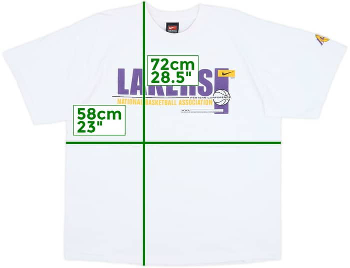 2000s LA Lakers Nike Tee - 5/10 - (L)