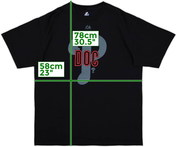 2010 Philadelphia Philles Roy Halladay #34 Majestic Graphic Tee - 9/10 - (L)