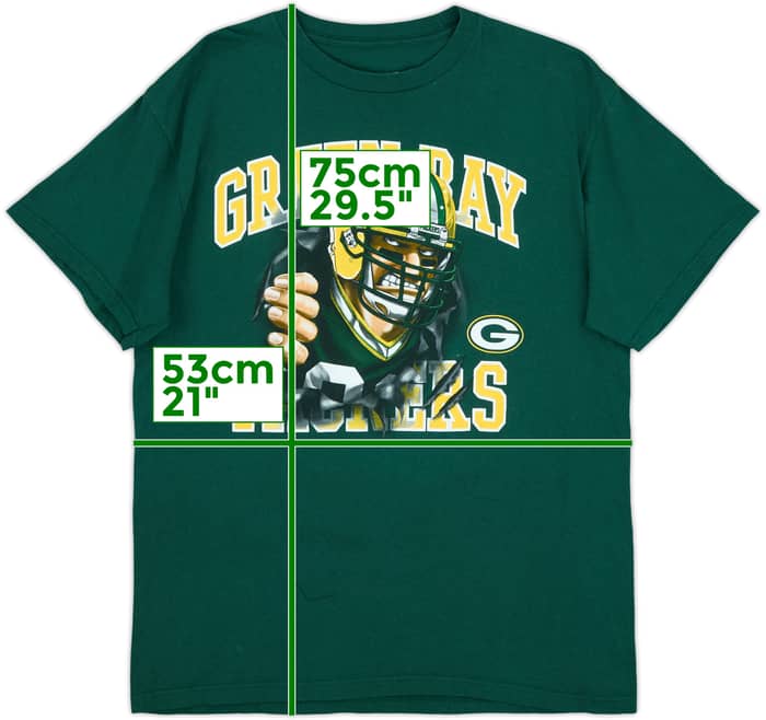 2012 Green Bay Packers NFL Graphic Tee - 9/10 - (L)