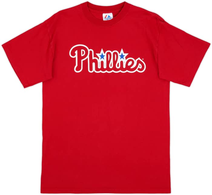 2004-10 Philadelphia Phillies Howard #6 Majestic Tee - 9/10 - (L)