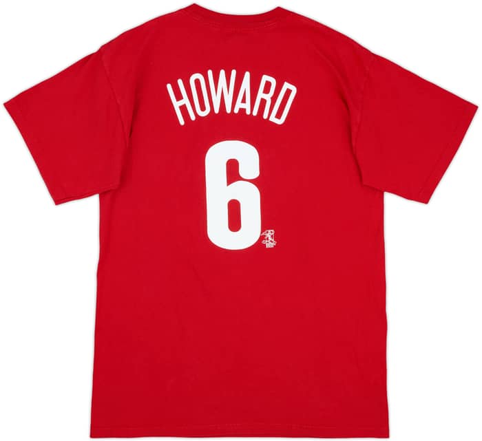 2004-10 Philadelphia Phillies Howard #6 Majestic Tee - 9/10 - (L)