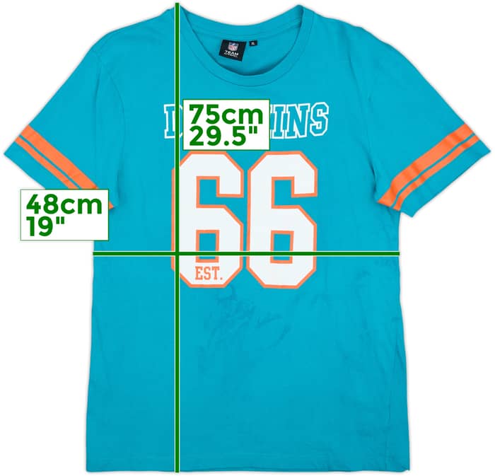 2010s Miami Dolphins #66 NFL Tee - 5/10 - (XL)