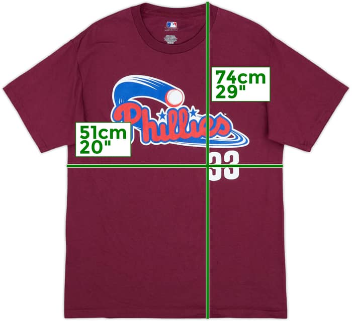 2011 Philadelphia Phillies Lee #33 Majestic Graphic Tee - 9/10 - (M)