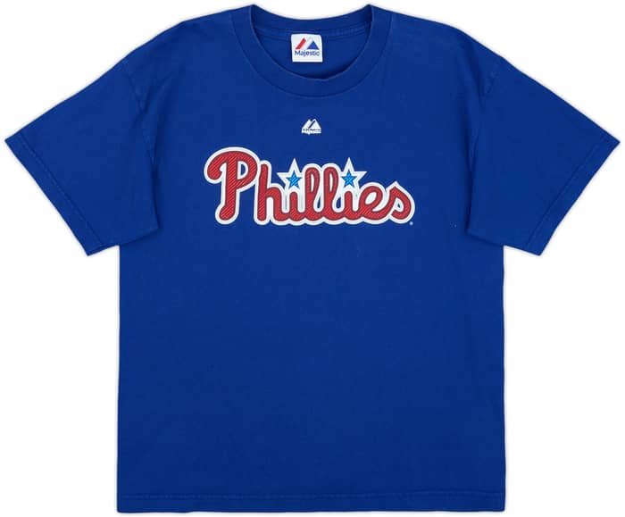 2009 Philadelphia Phillies Lee #33 Majestic Tee - 9/10 - (XL.Boys)