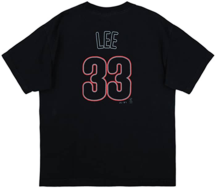 2011 Philadelphia Phillies Lee #33 Majestic Graphic Tee - 9/10 - (M)