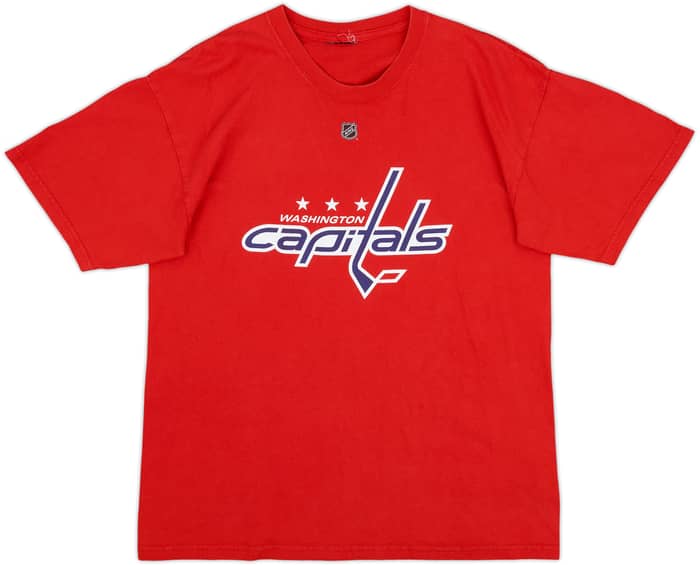 2007-11 Washington Capitals Ovechkin #8 Reebok Tee - 6/10 - (L)