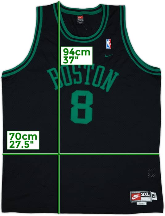 1963 Boston Celtics Walker #8 Nike Rewind Swingman Away Jersey - 9/10 - (3XL)