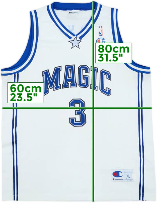 2004-06 Orlando Magic Francis #3 Champion Home Jersey - 6/10 - (XL)