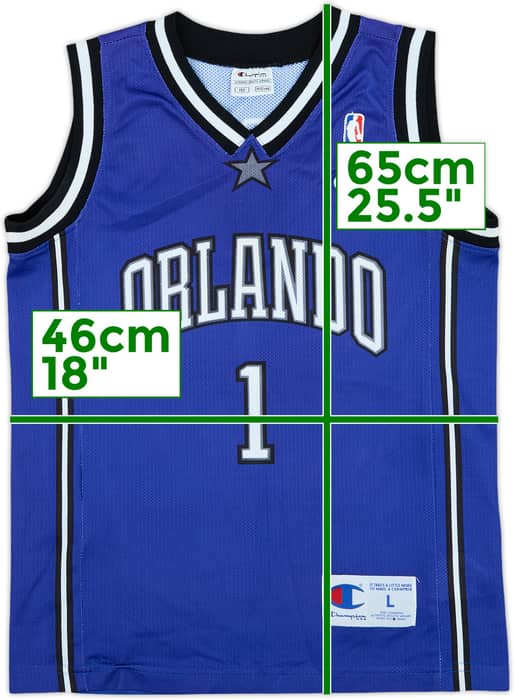 2003-04 Orlando Magic McGrady #1 Champion Away Jersey - 9/10 - (L.Boys)