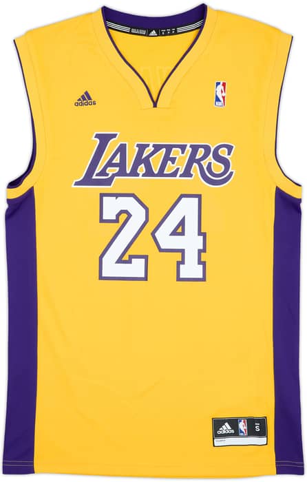 2010-14 LA Lakers Bryant #24 adidas Home Jersey - 9/10 - (S)