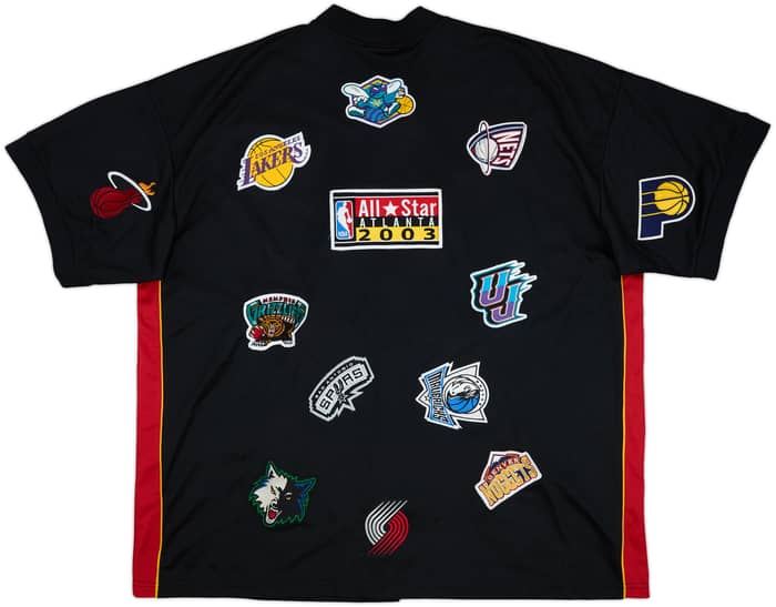 2003 NBA All-Star Majestic Warm Up Top - 7/10 - (4XL)