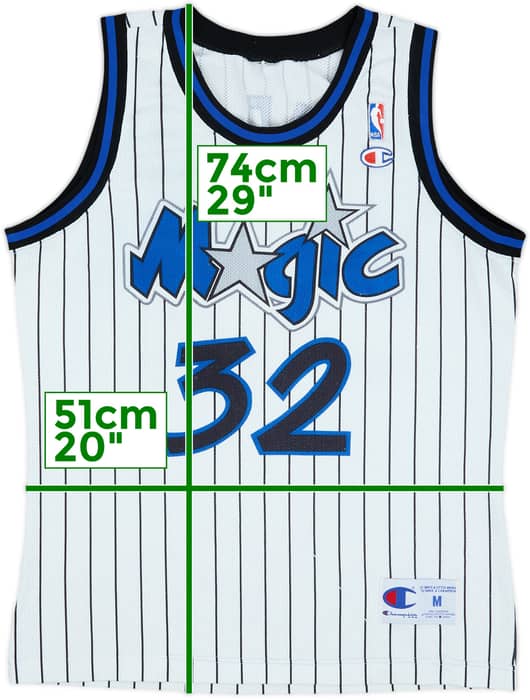 1992-96 Orlando Magic O'Neal #32 Champion Home Jersey - 5/10 - (M)