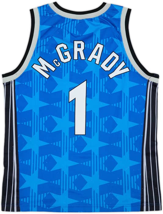 2000-03 Orlando Magic McGrady #1 Champion Away Jersey - 7/10 - (S)