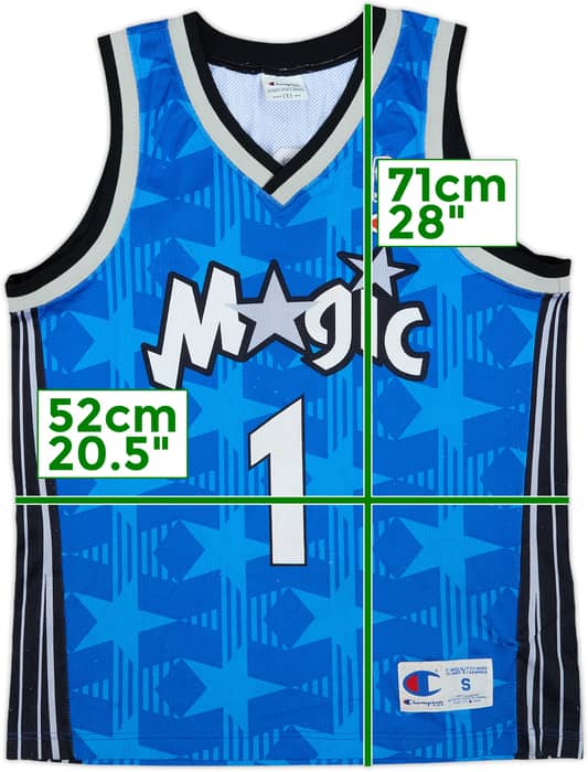 2000-03 Orlando Magic McGrady #1 Champion Away Jersey - 7/10 - (S)