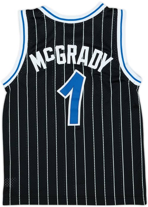 2000-04 Orlando Magic McGrady #1 Nike Throwback Swingman Away Jersey - 7/10 - (S.Boys)