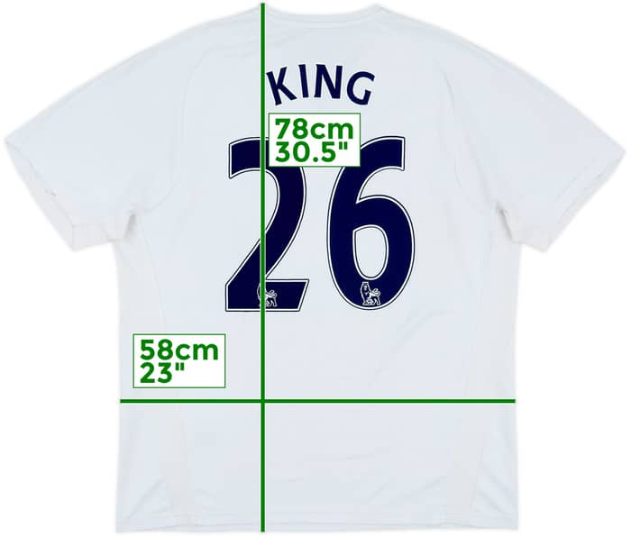 2007-08 Tottenham Home Shirt King #26 - 5/10 - (XL)