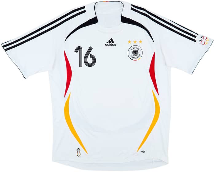 2005-07 Germany Home Shirt Lahm #16 - 4/10 - (M)