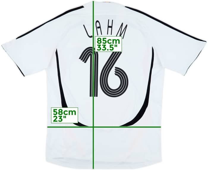 2005-07 Germany Home Shirt Lahm #16 - 4/10 - (M)