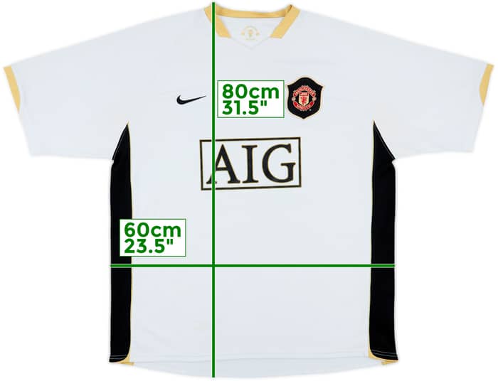 2006-08 Manchester United Away Shirt - 5/10 - (XL)