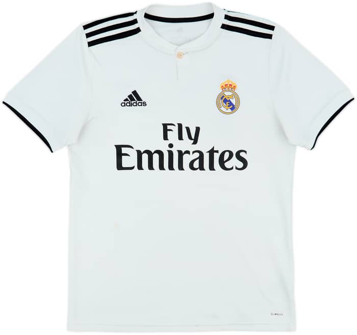2018-19 Real Madrid Home Shirt - 5/10 - (S)