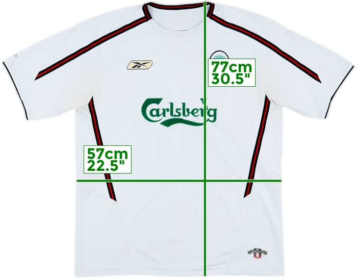 2003-04 Liverpool Away Shirt - 4/10 - (XL)