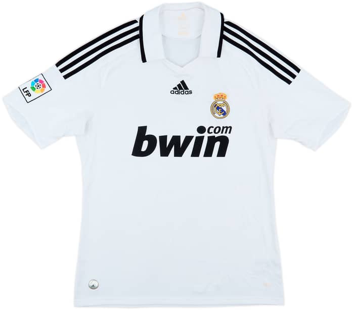 2008-09 Real Madrid Home Shirt - 5/10 - (M)