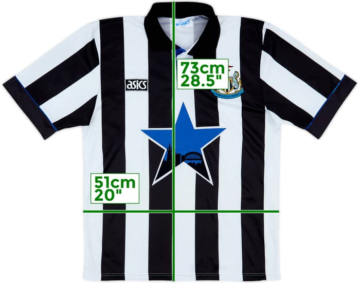 1993-95 Newcastle Home Shirt - 5/10 - (M)