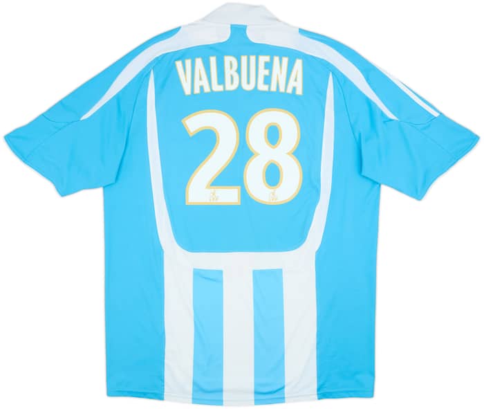 2007-08 Olympique Marseille Away Shirt Valbuena #28 - 6/10 - (XL)
