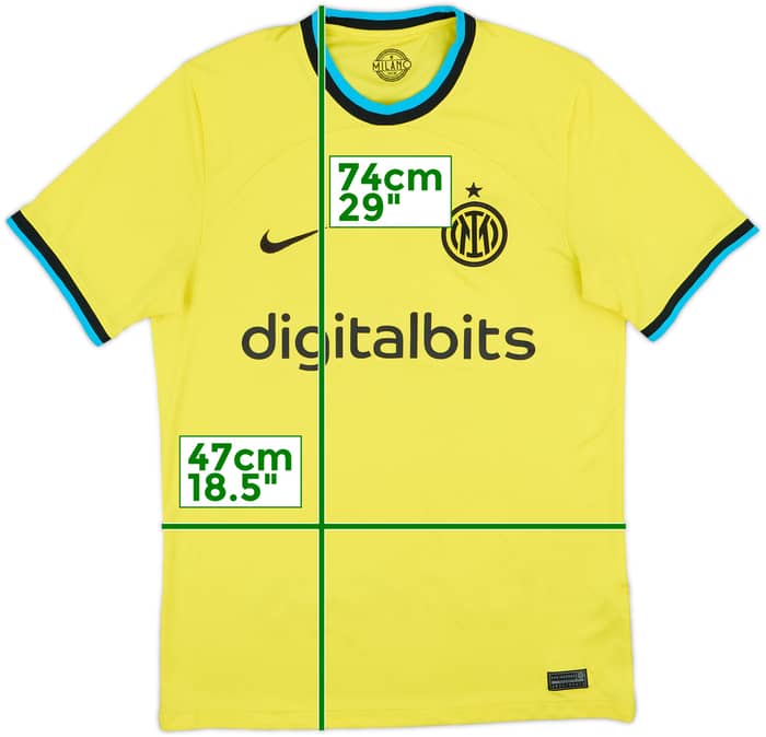 2022-23 Inter Milan Third Shirt - 5/10 - (M)