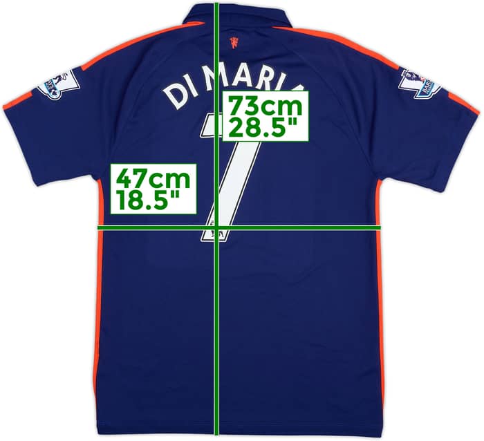 2014-15 Manchester United Third Shirt Di Maria #7 - 6/10 - (M)