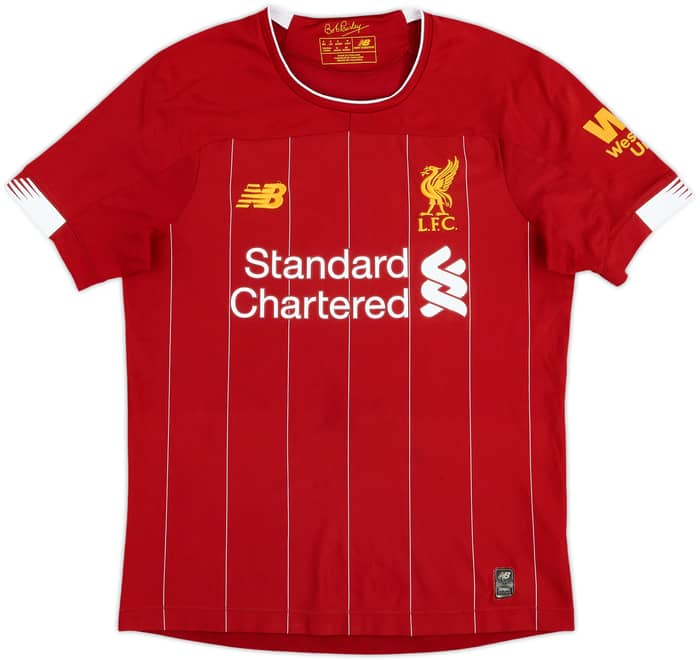 2019-20 Liverpool Home Shirt Virgil #4 - 6/10 - (S)