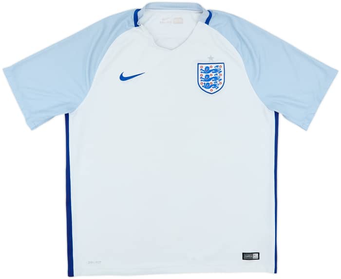 2016-17 England Home Shirt - 5/10 - (XL)