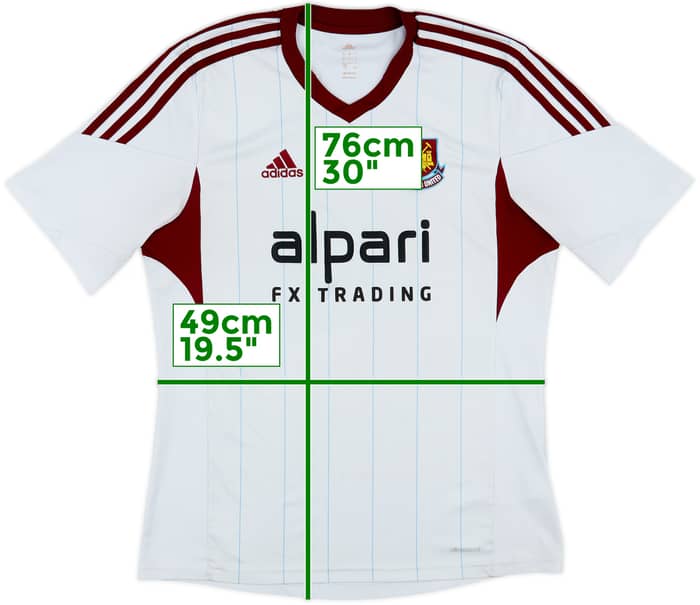 2013-14 West Ham Away Shirt - 5/10 - (L)
