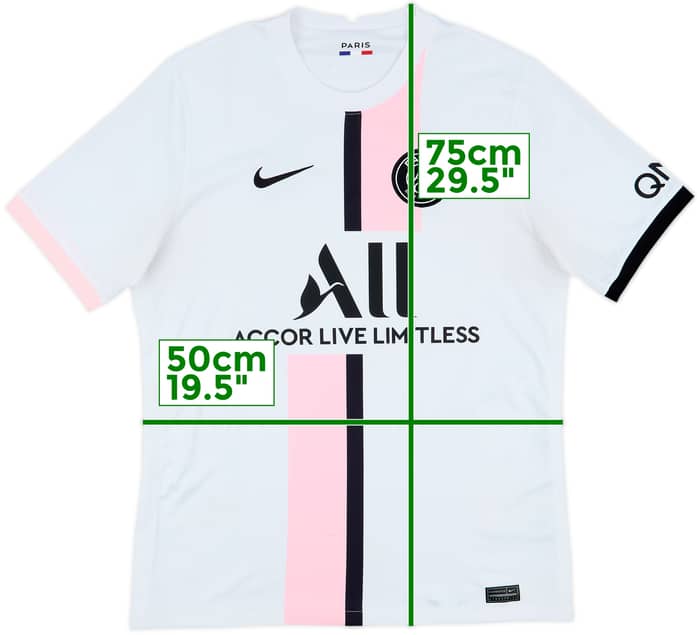 2021-22 Paris Saint-Germain Away Shirt - 5/10 - (M)