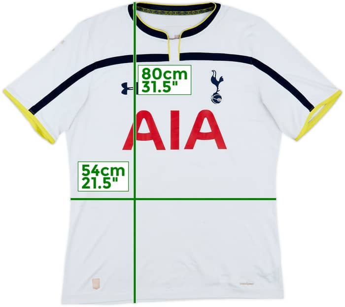 2014-15 Tottenham Home Shirt - 4/10 - (XL)