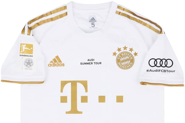 2022-23 Bayern Munich Match Issue Away Shirt Mane #17 (v Man City)